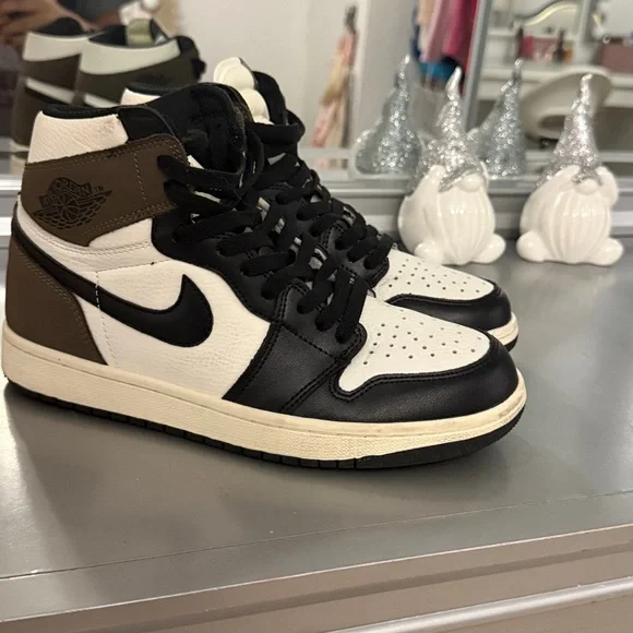 Air Jordan Black and Brown Sneakers - Picture 2 of 5